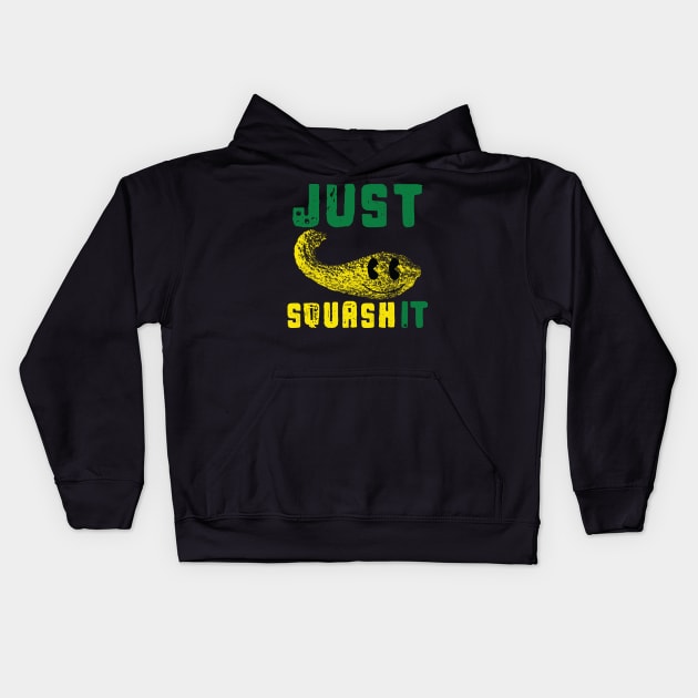 Just Squash It Kids Hoodie by PelagiosCorner